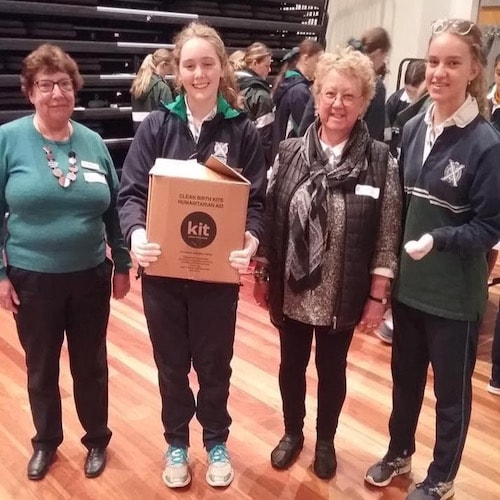 Zonta Club Services Page birthing kits2